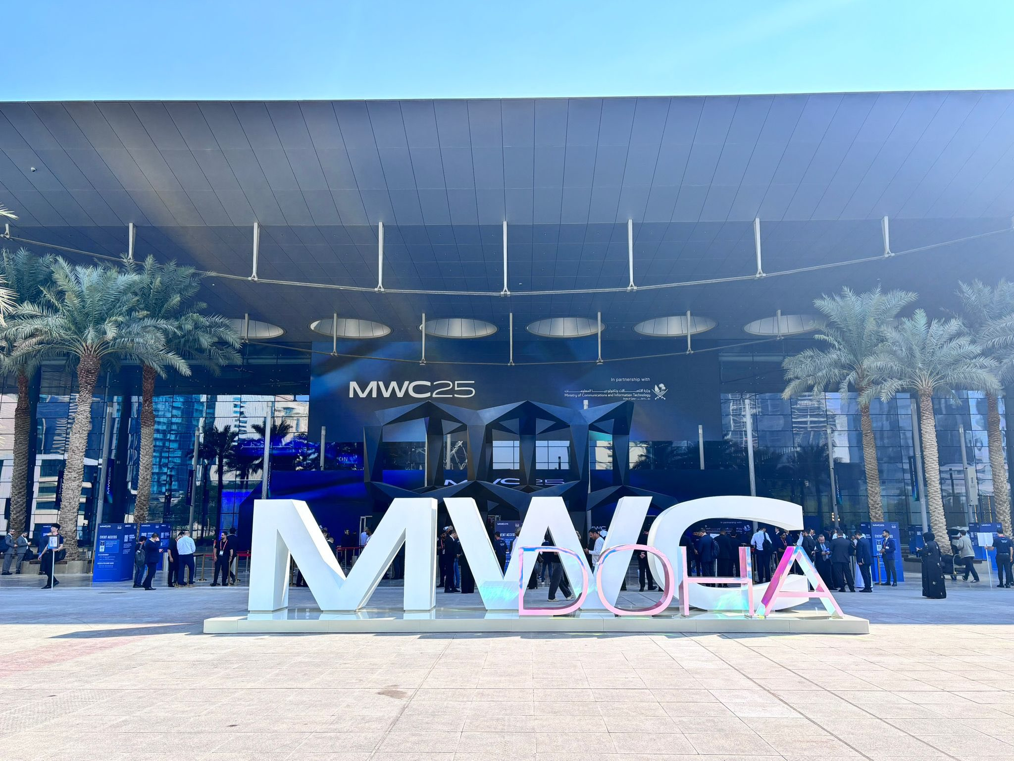 An exceptional day for WROKE at MWC Qatar 2025! 🇶🇦✨